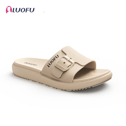 Sandales Luofu originales pour femmes - Orthopédiques confortables, semelle épaisse absorbant les chocs, résistantes à l'abrasion, parfaites pour une utilisation quotidienne en intérieur et en extérieur