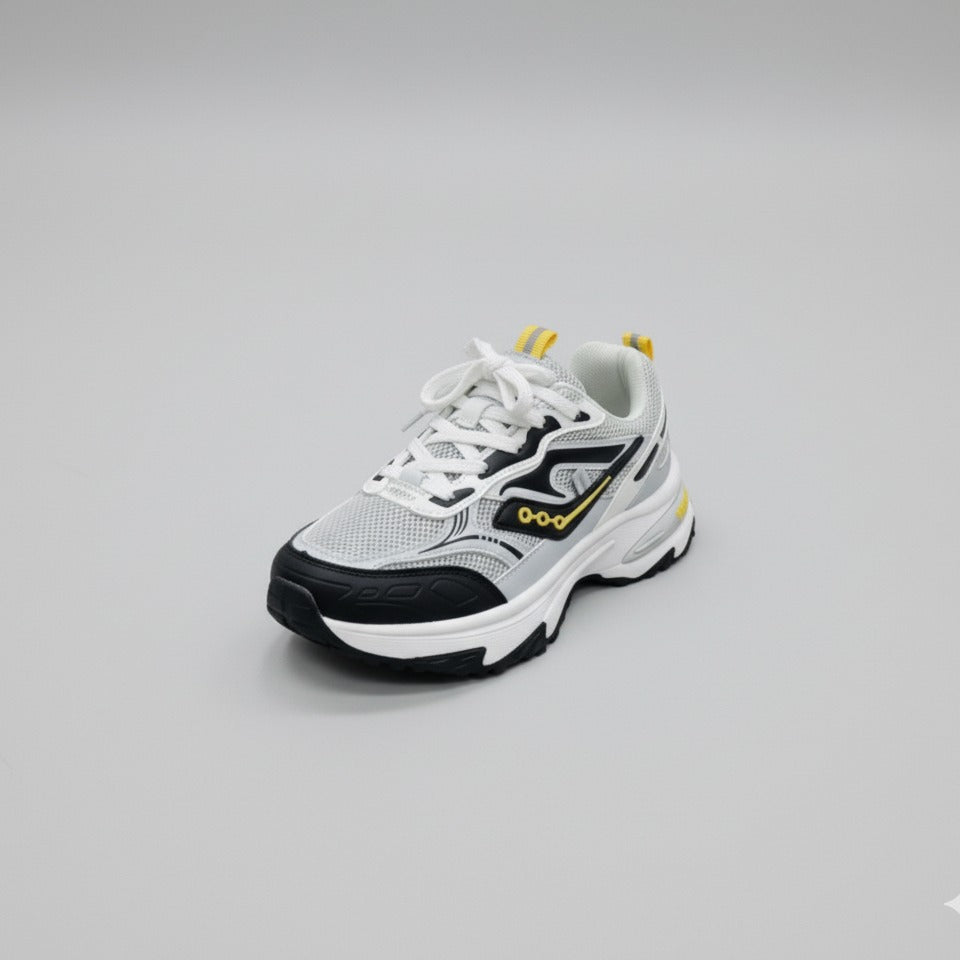 Men's Chunky Mesh Sneakers—Cool Airflow, Cushion Midsole