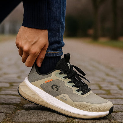 أحذية رياضية رجالية أنيقة وخفيفة الوزن للجري - أحذية مريحة للاستخدام اليومي وجيدة التهوية