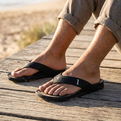 2026 New SPARK Men's Summer Slippers - Fashionable Casual Beach Sandals - High-Quality Lightweight Flip Flops for Indoor & Outdoor Use
