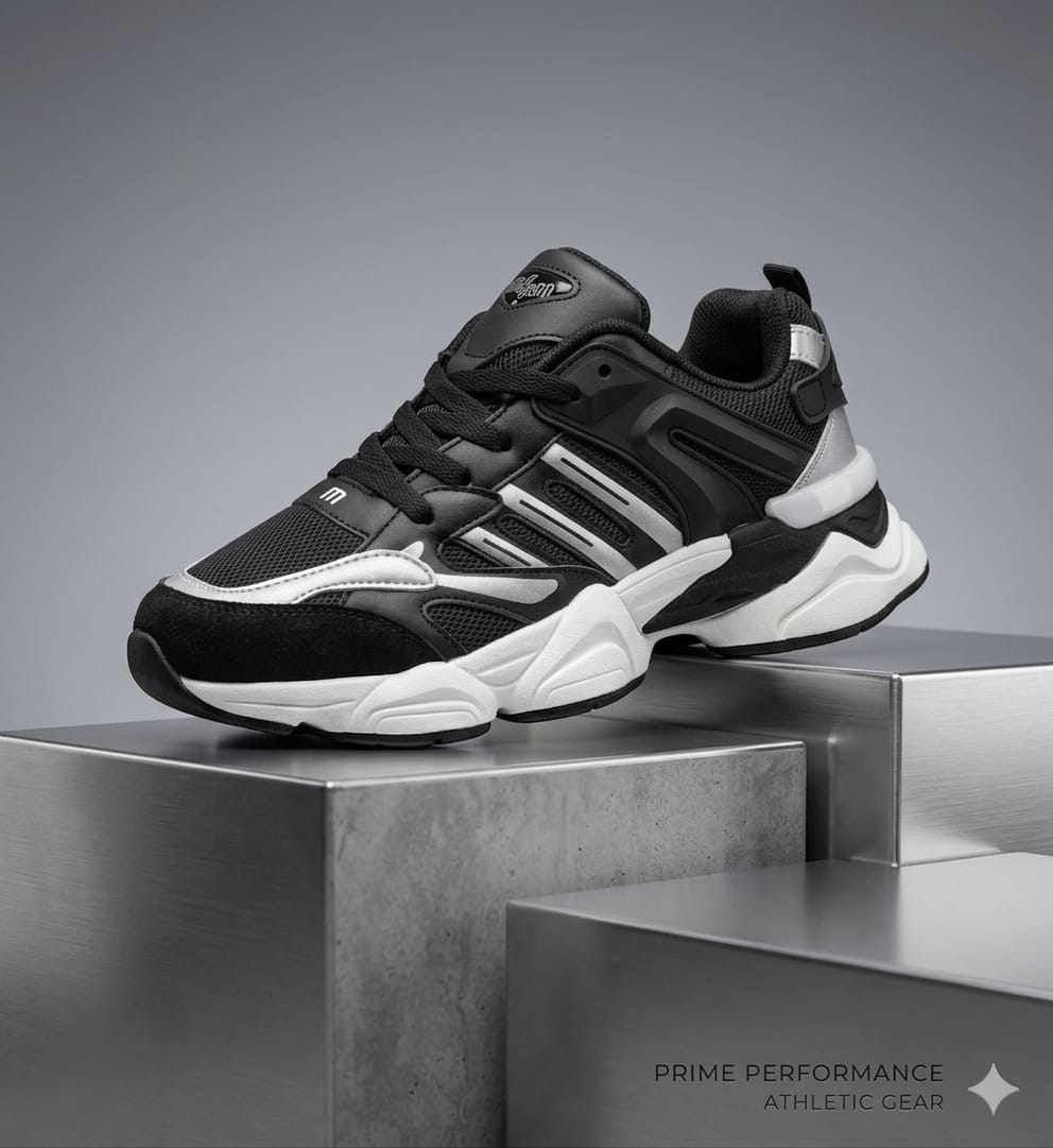 Men’s Fashion Chunky Sneakers – Breathable Mesh Casual Running Shoes – Lightweight Non-Slip Sole – Comfortable Outdoor & Street Style Trainers for Daily Wear