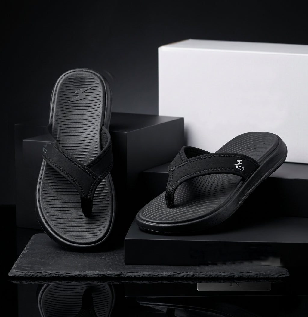 Men's Lightweight Comfort Flip Flops – Soft Sole Non-Slip Beach & Casual Sandals