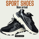 "Modern sneakers - style and comfort in every step"