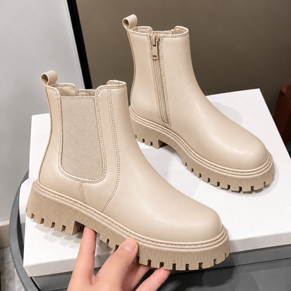 Bottines Chelsea haut de gamme pour femme – Style intemporel et confort au quotidien