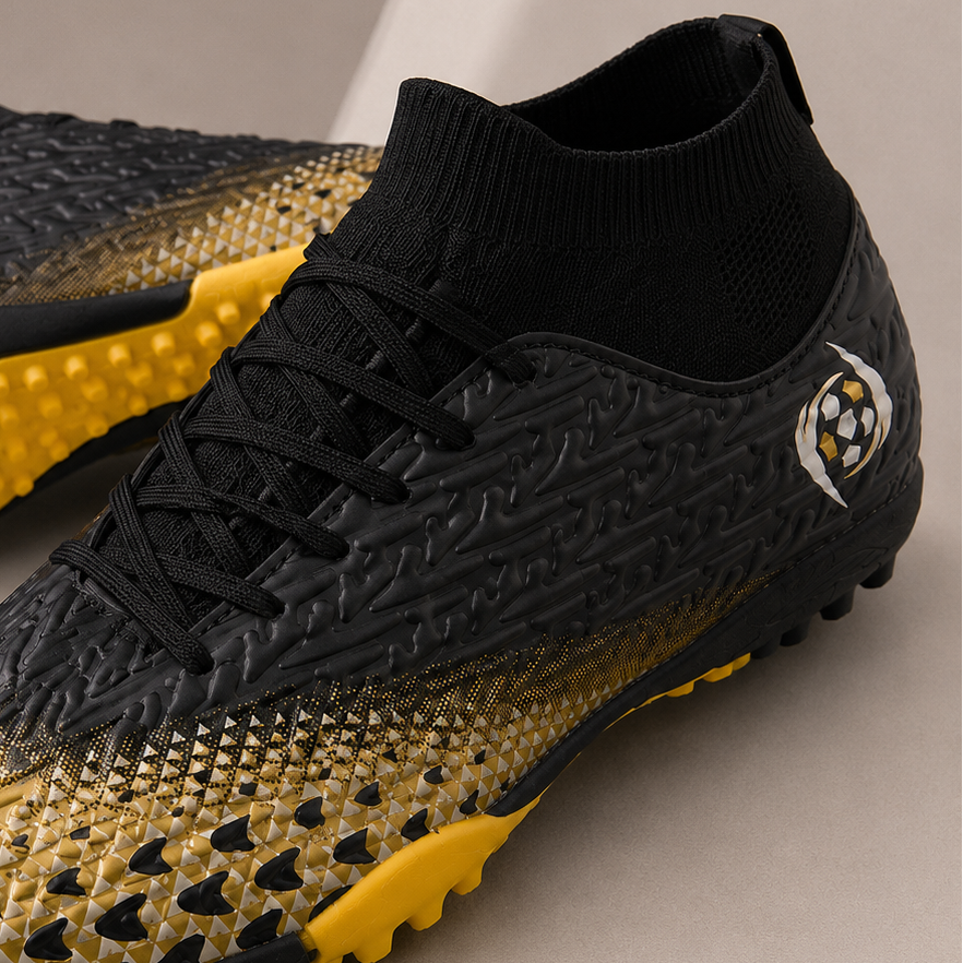 Chaussures de football montantes pour homme – Légères, antidérapantes