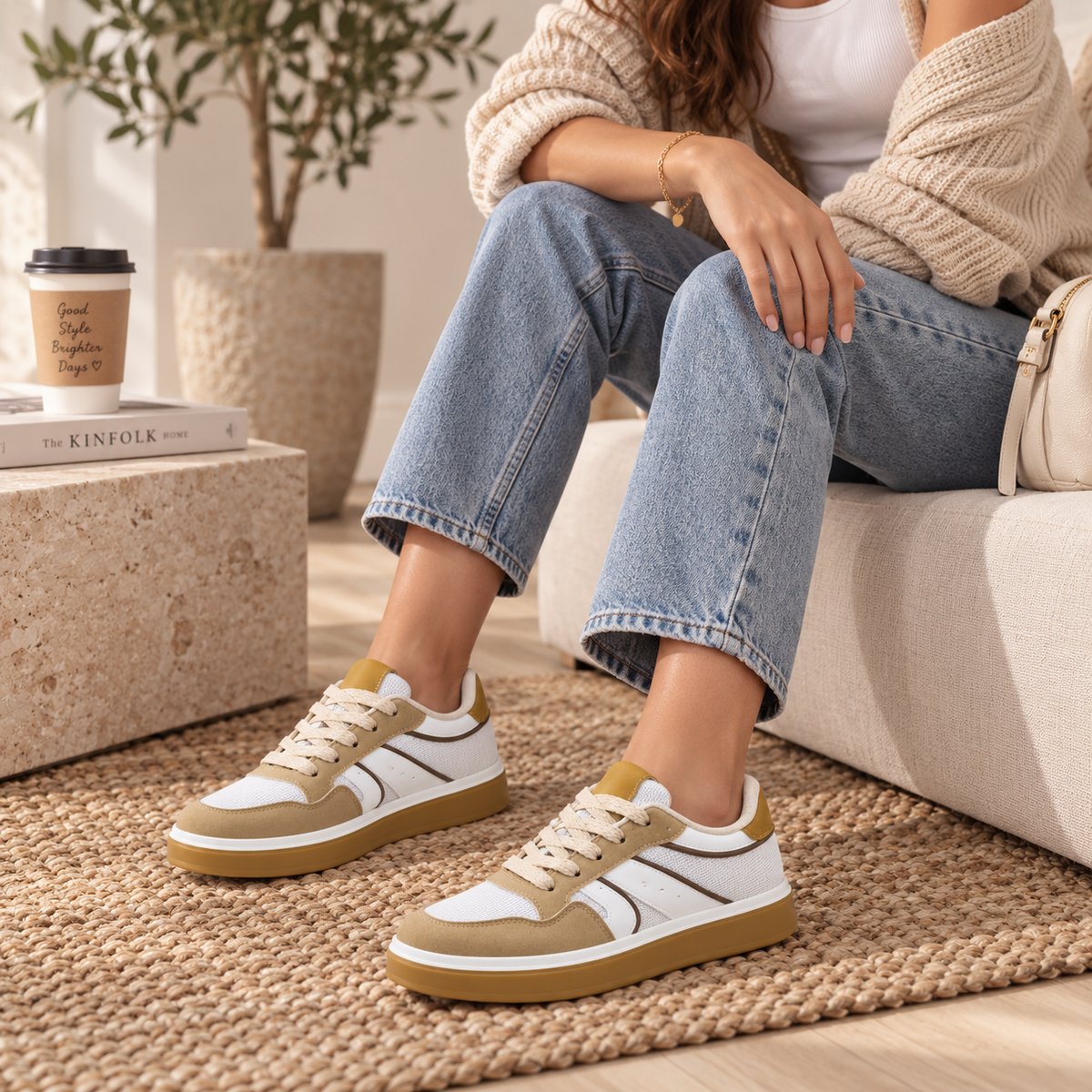 Women’s Casual Platform Sneakers – Modern Comfort for Everyday Style