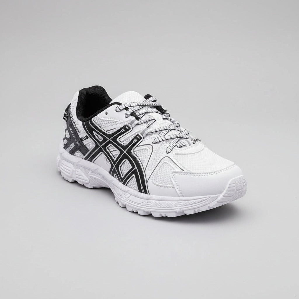 Men's mesh athletic sneakers with support cage — Product image: 
