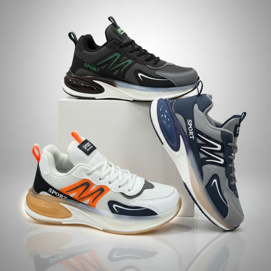 Men's sport-style cushioned sneakers — Product image: 