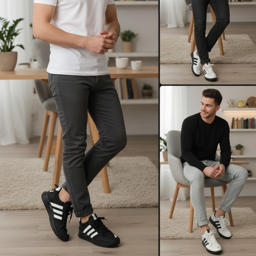 Step Into Everyday Confidence – The Perfect Men’s Sneakers Combining Comfort, Style, and Durability!