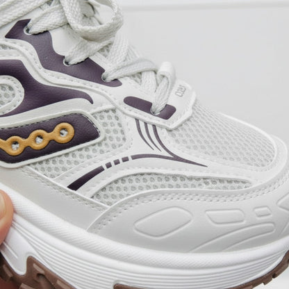 Men's chunky mesh running-style sneakers — Product image: 