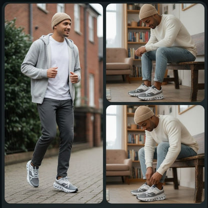 Men’s Cloud Cushion Sneakers – Ultra Comfort & Lightweight Running Shoes ,oreginale