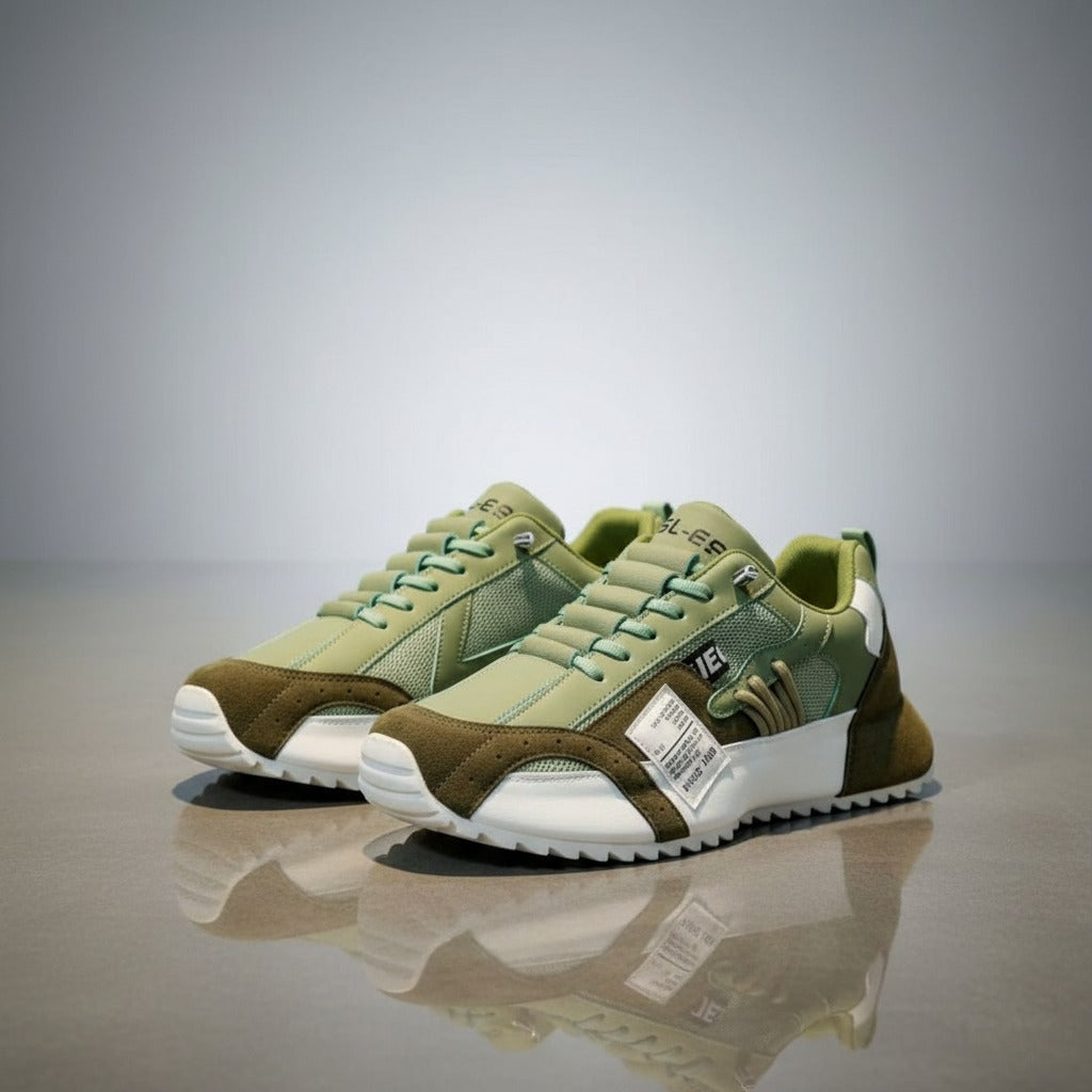 Nouveauté 2025 : Baskets de sport décontractées pour hommes – Chaussures légères et respirantes au design rétro et semelle amortissante. 