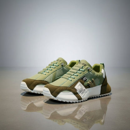 Nouveauté 2025 : Baskets de sport décontractées pour hommes – Chaussures légères et respirantes au design rétro et semelle amortissante. 