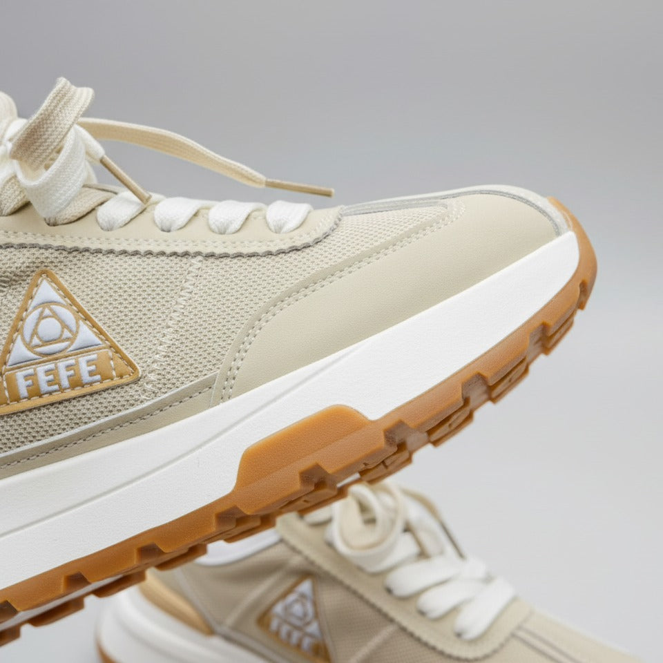 Men's chunky mesh-panel sneakers — Product image: