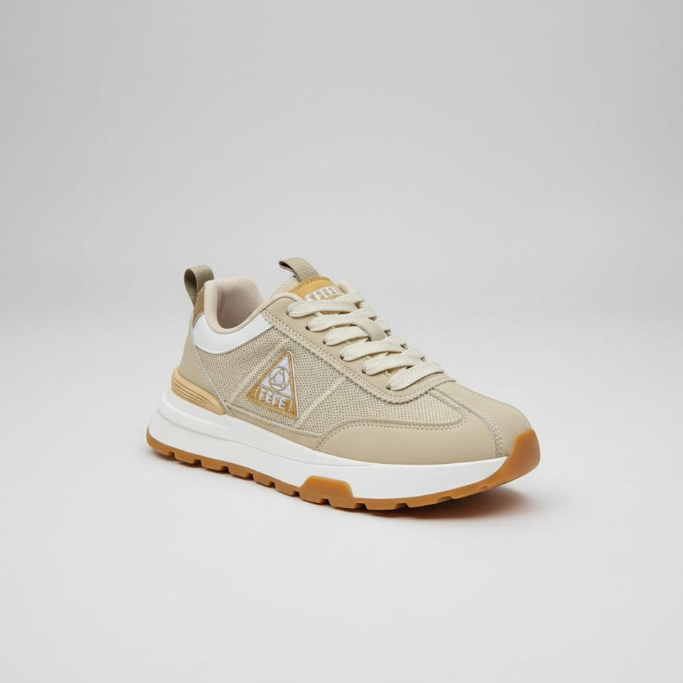 Men's chunky mesh-panel sneakers — Product image: