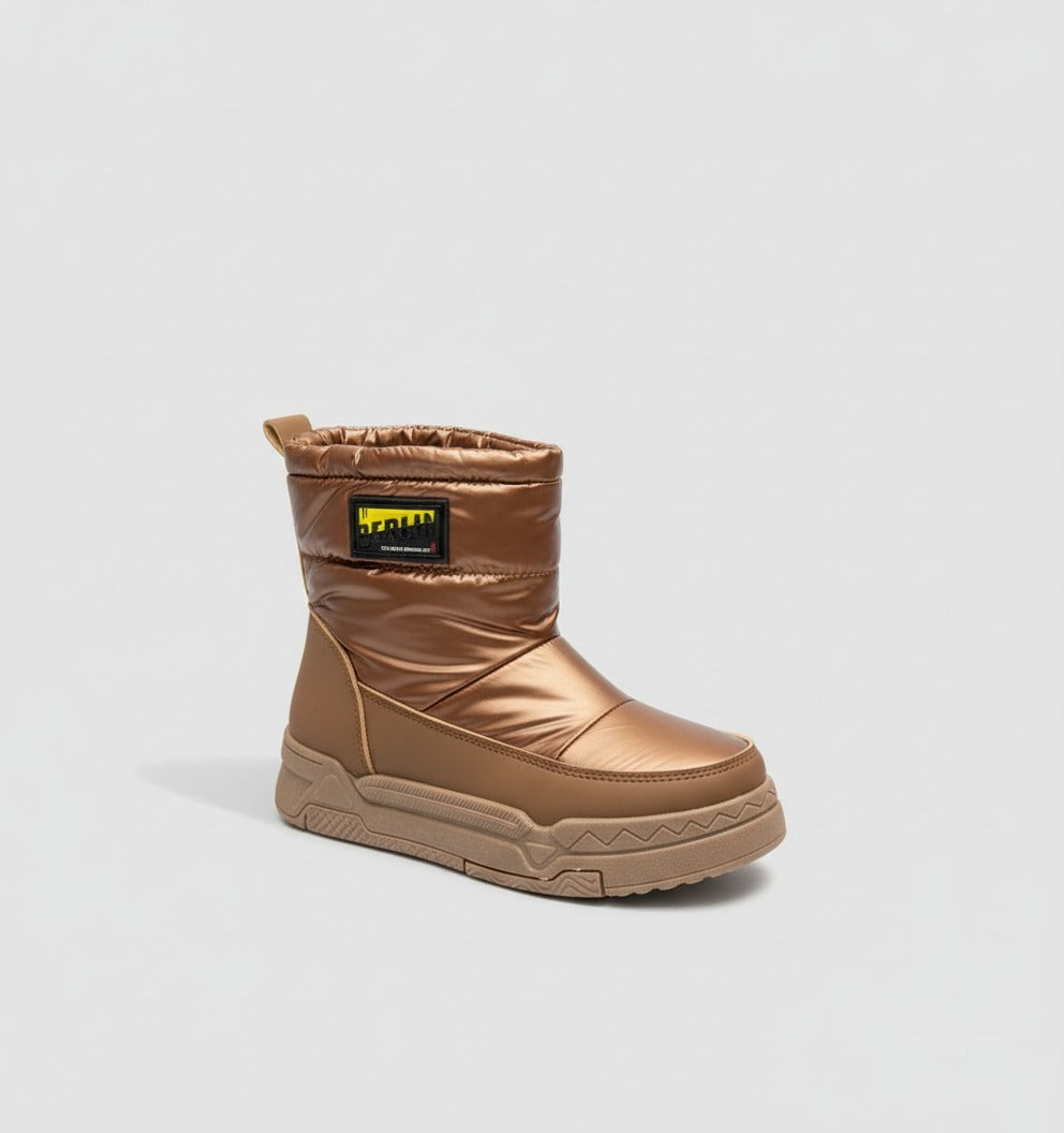 Winter Waterproof Warm Snow Boots for Women – Anti-Slip, Plush Lining, Ultra Comfort Cold-Weather Boots