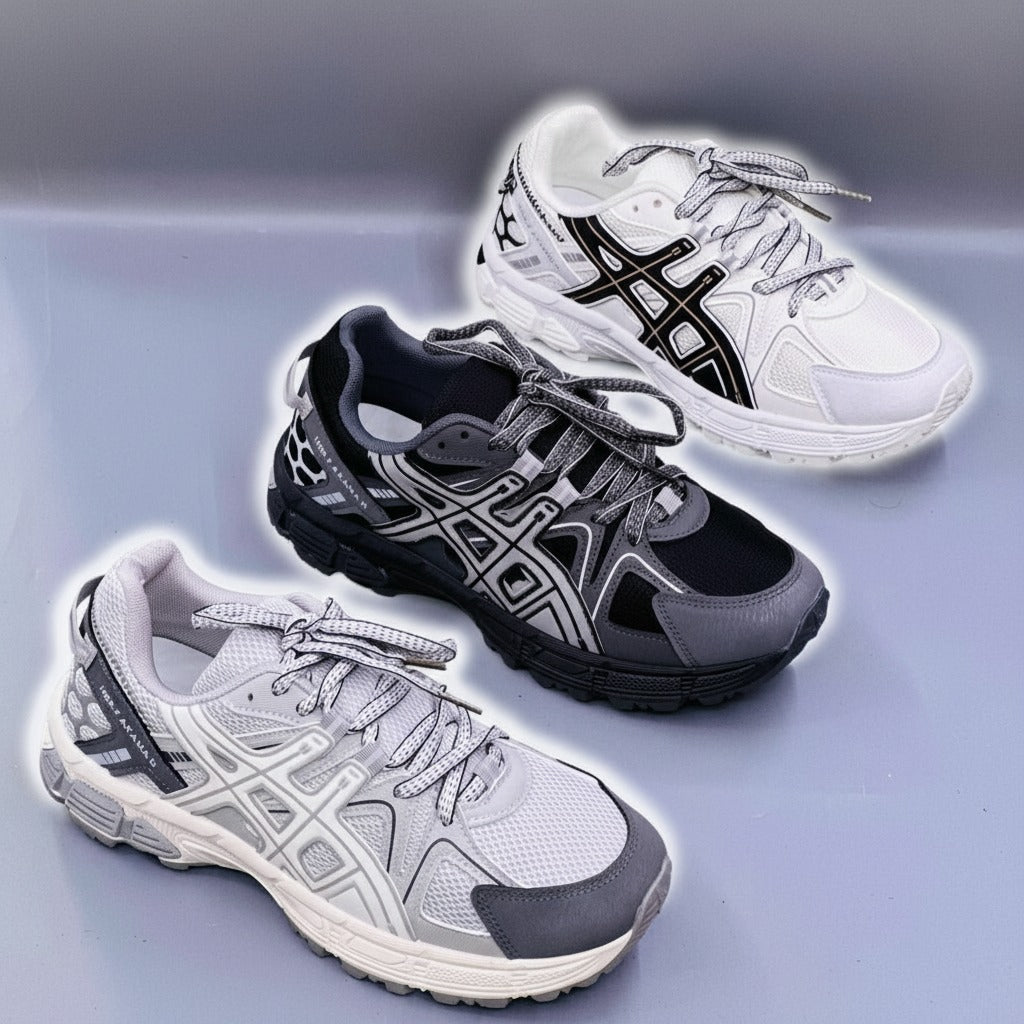 Men's mesh athletic sneakers with support cage — Product image: 