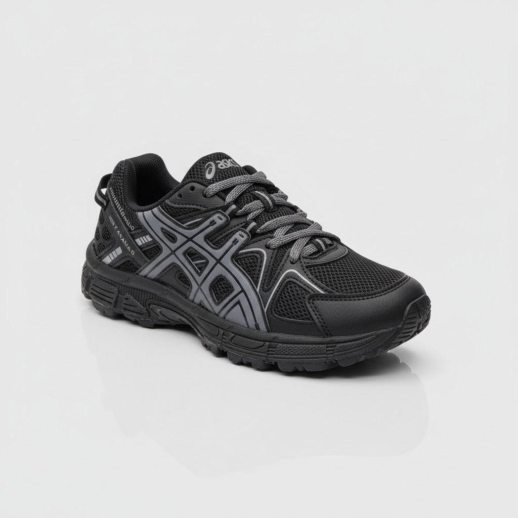 Men's mesh athletic sneakers with support cage — Product image: 