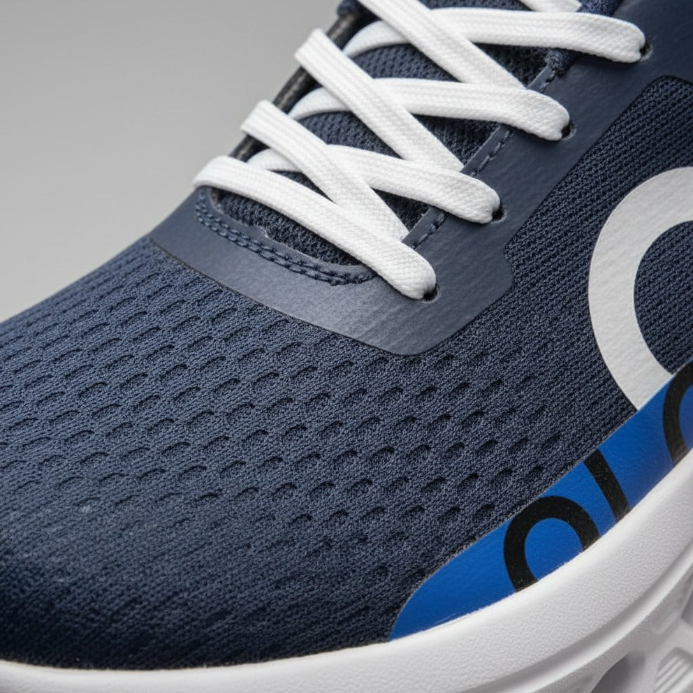Men's mesh running sneaker with cushioned pod midsole — Product image: 