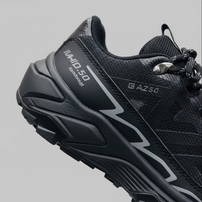 Men's trail-style mesh sneakers with lug sole — Product image: