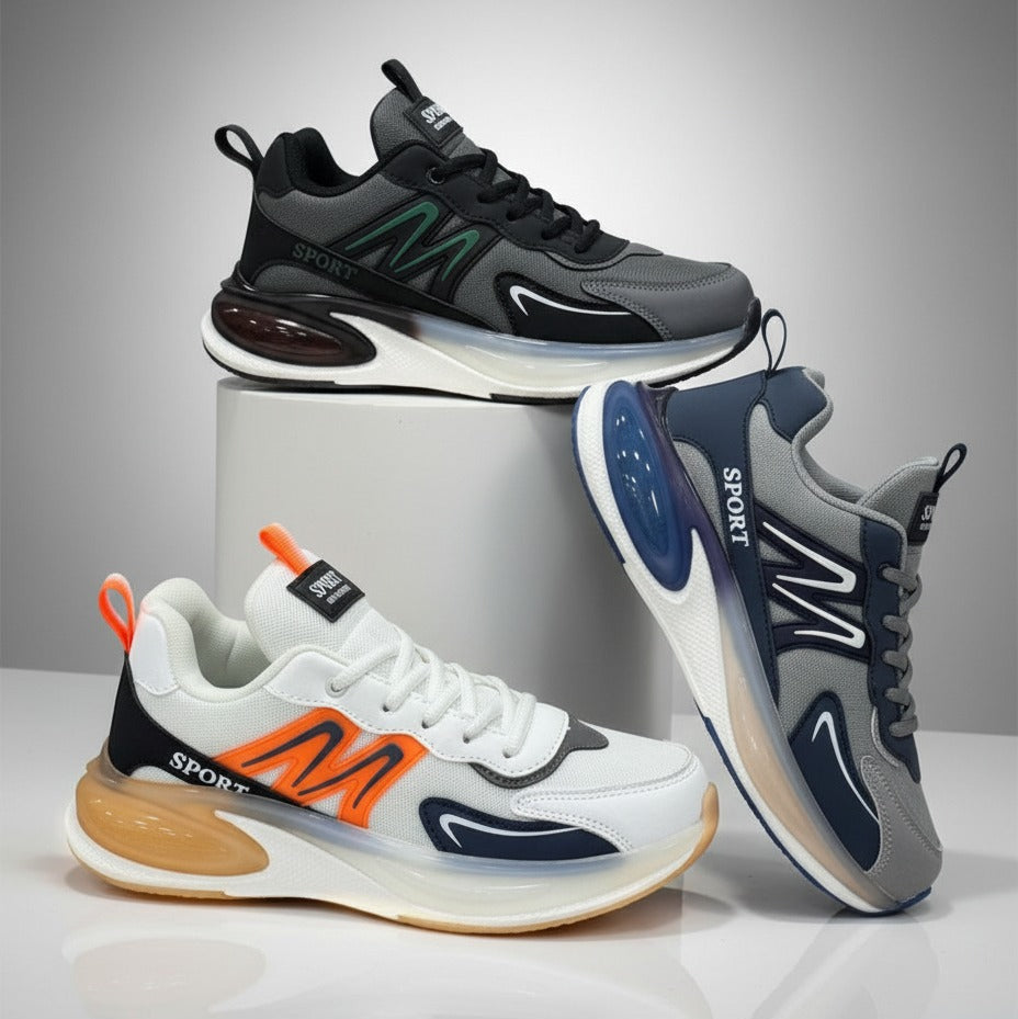 Men's sport-style cushioned sneakers — Product image: 