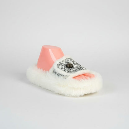 Faux Fur Slippers — Product image: