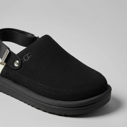Women’s fleece-lined slingback clogs — Product image: 