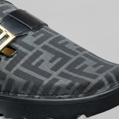 Women’s monogram buckle clog mules — Product image: