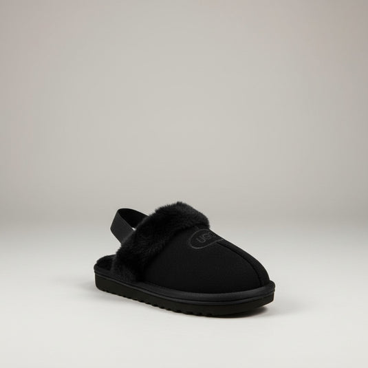Women’s UGG Slingback Fuzzy Clog Slippers — Product image: 