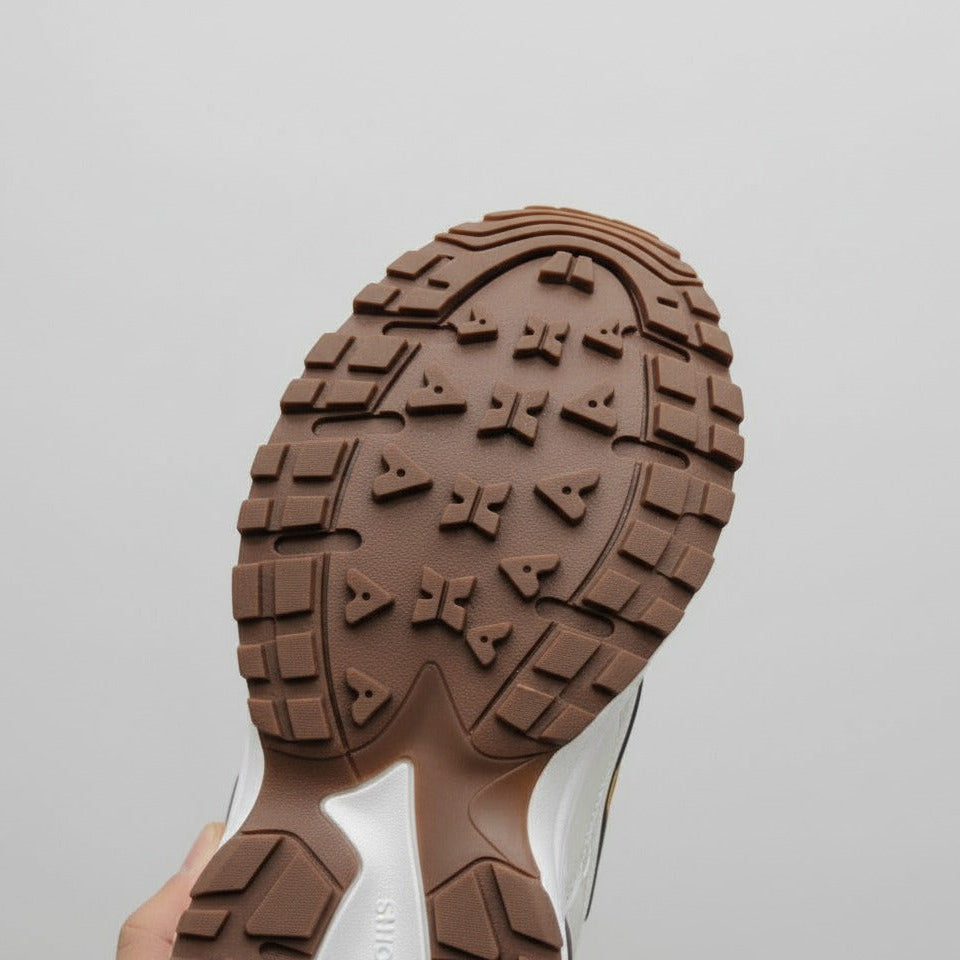 Men's chunky mesh running-style sneakers — Product image: 