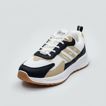 Men's lace‑up athletic sneakers with chunky sole — Product image: 