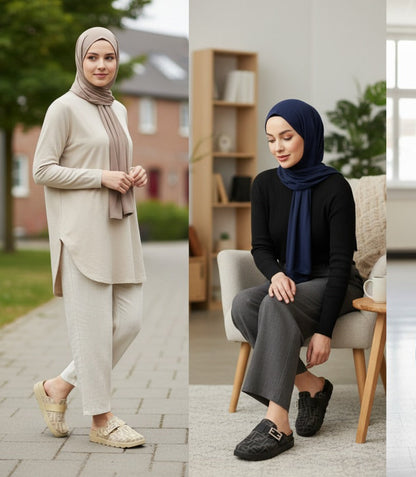 Women’s monogram buckle clog mules — Product image: