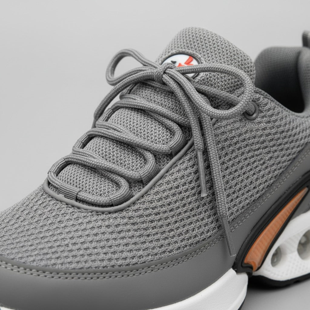 Women’s air-cushion platform mesh sneakers — Product image: 