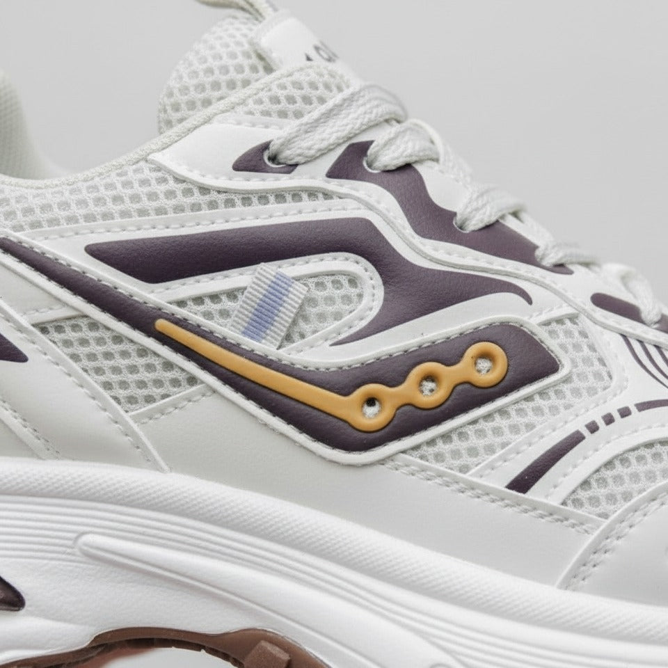 Men's chunky mesh running-style sneakers — Product image: 