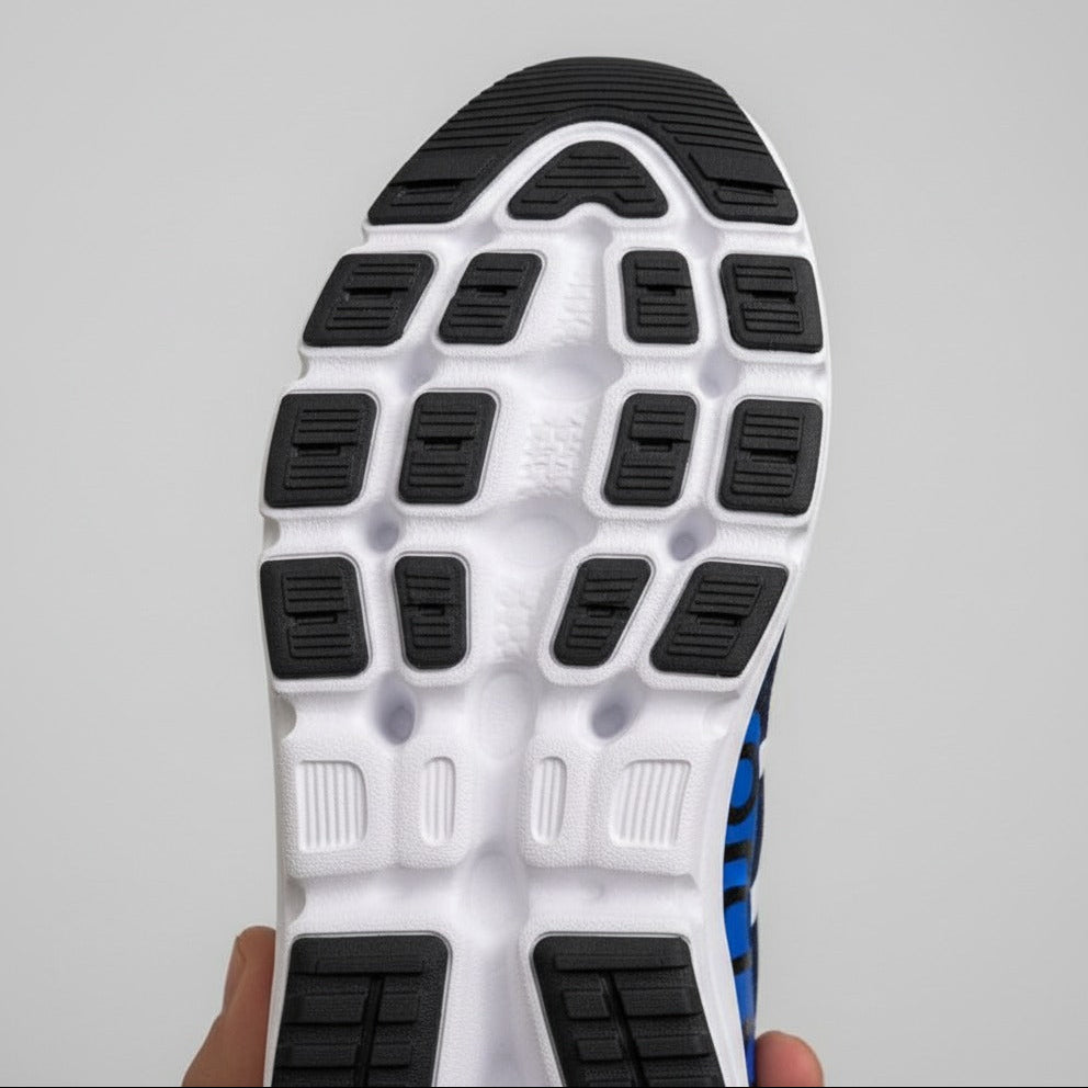 Men's mesh running sneaker with cushioned pod midsole — Product image: 