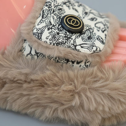 Faux Fur Slippers — Product image: