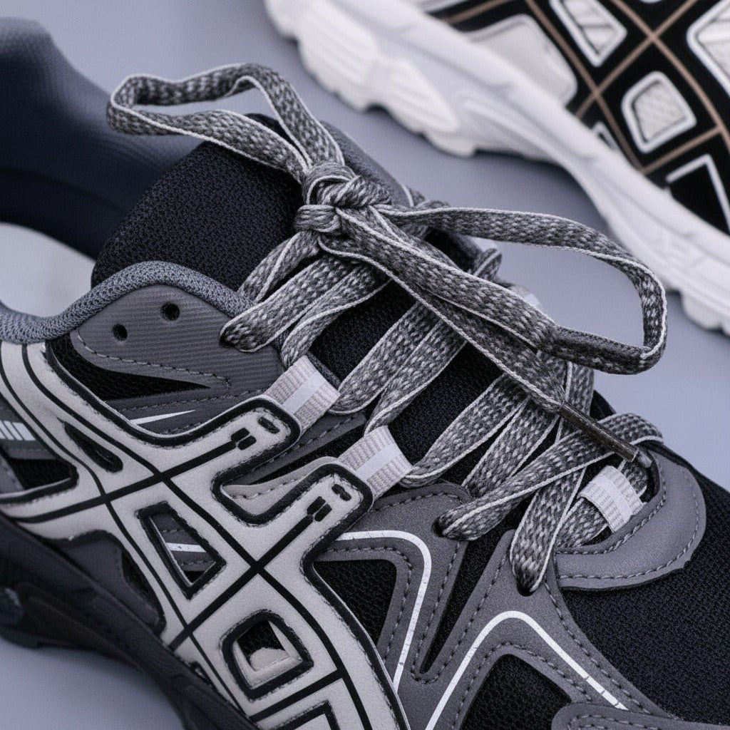 Men's mesh athletic sneakers with support cage — Product image: 