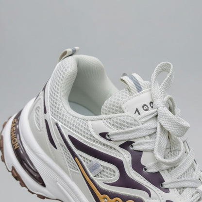 Men's chunky mesh running-style sneakers — Product image: 