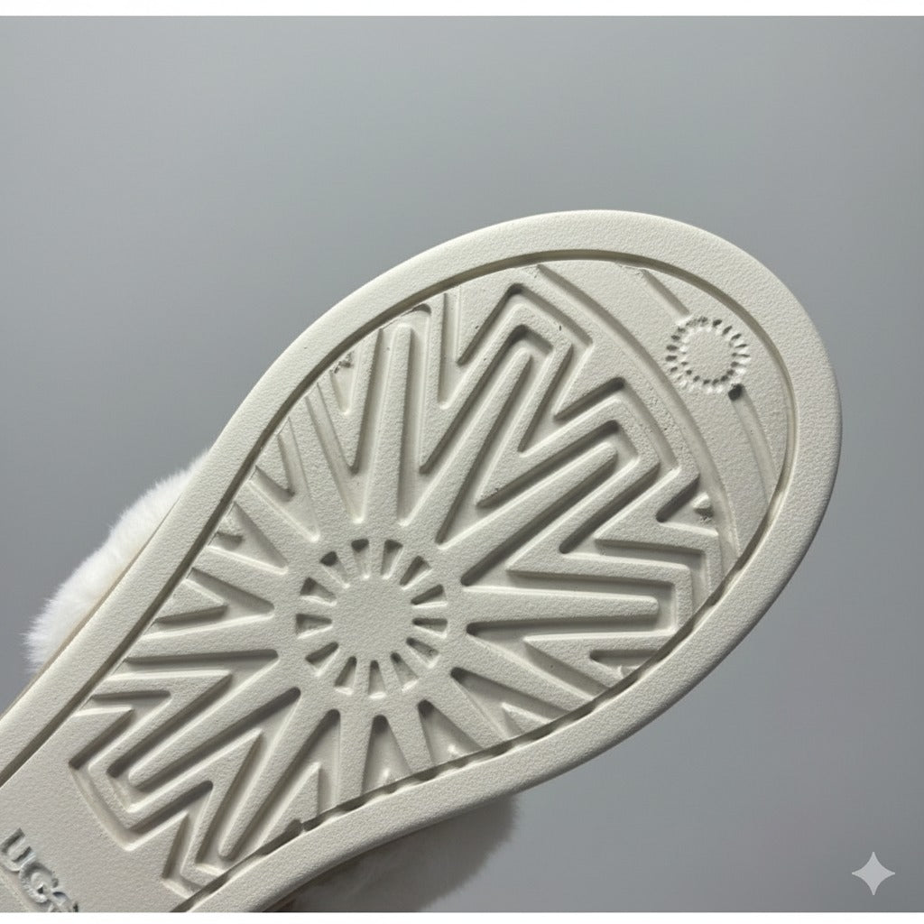 Women’s UGG Slingback Fuzzy Clog Slippers — Product image: