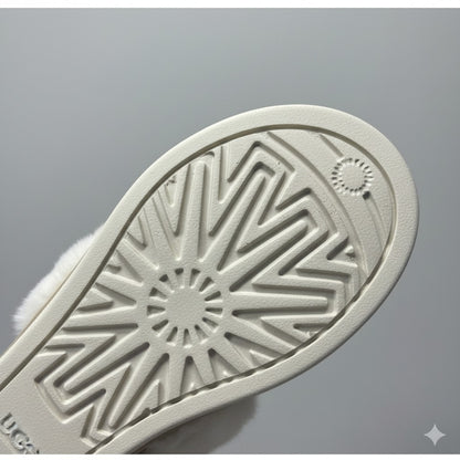 Women’s UGG Slingback Fuzzy Clog Slippers — Product image: