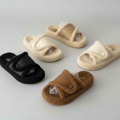 شبشب الفرو المريح – لمسة دافئة تواكب الموضة