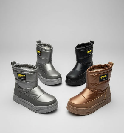 Winter Waterproof Warm Snow Boots for Women – Anti-Slip, Plush Lining, Ultra Comfort Cold-Weather Boots