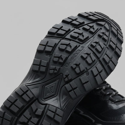 Men's trail-style mesh sneakers with lug sole — Product image: