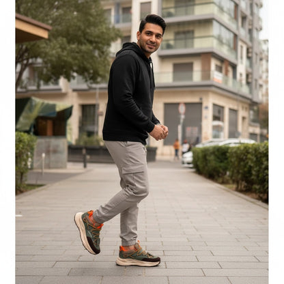 Men Sport Shoes – Lightweight Breathable Mesh Sneakers, Shock-Absorbing Sole, Comfortable Casual Shoes