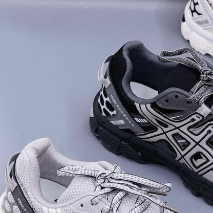 Men's mesh athletic sneakers with support cage — Product image: 