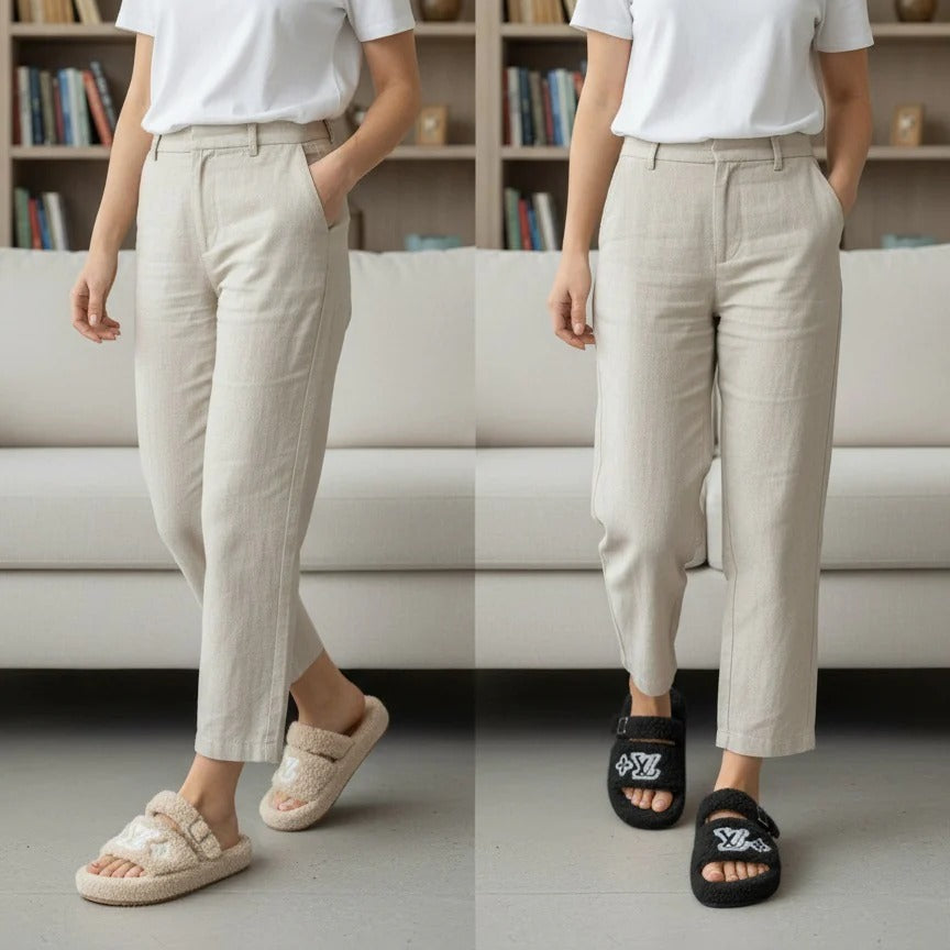 أحذية صندل فروية: راحة وأناقة لا مثيل لهما