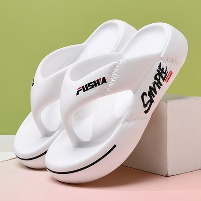 نعال شاطئ من مادة إي في إيه للجنسين - تصميم رياضي فائق النعومة لراحة الصيف