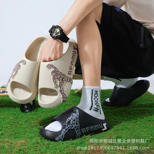 Men's summer sandals with a comfortable and modern sporty design