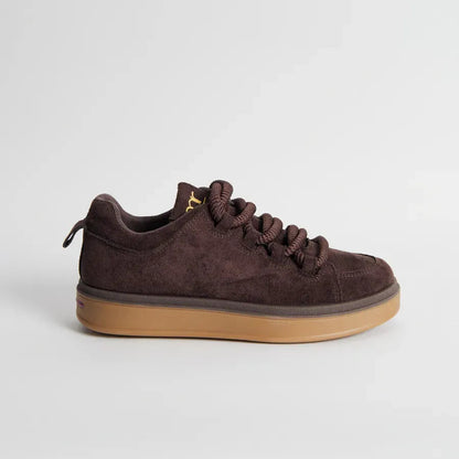 Trendy Women’s Platform Sneakers – Minimal Design, All-Day Comfort
