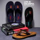 Men's flip flop with Canvas Upper, Casual Non-slip Sandals for Walking Indoor Outdoor